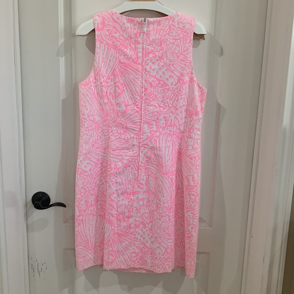 NWT Lilly Pulitzer Macfarlane Stretch Shift dress Size 14. - Picture 5 of 8